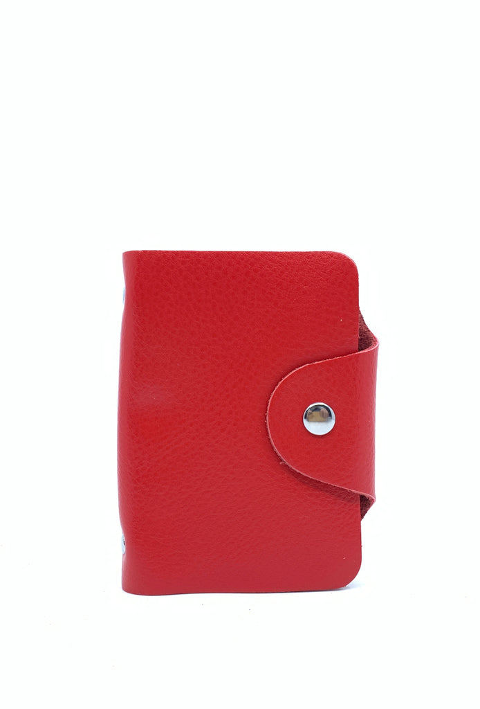 Leather Card Holder Credit Card Photo I.D Holder Wallet Purse Pouch Multi Insert image 8