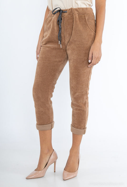 Women's Pants With Lace Soft and Warm Pants with Pocket Outdoor Trousers image 1