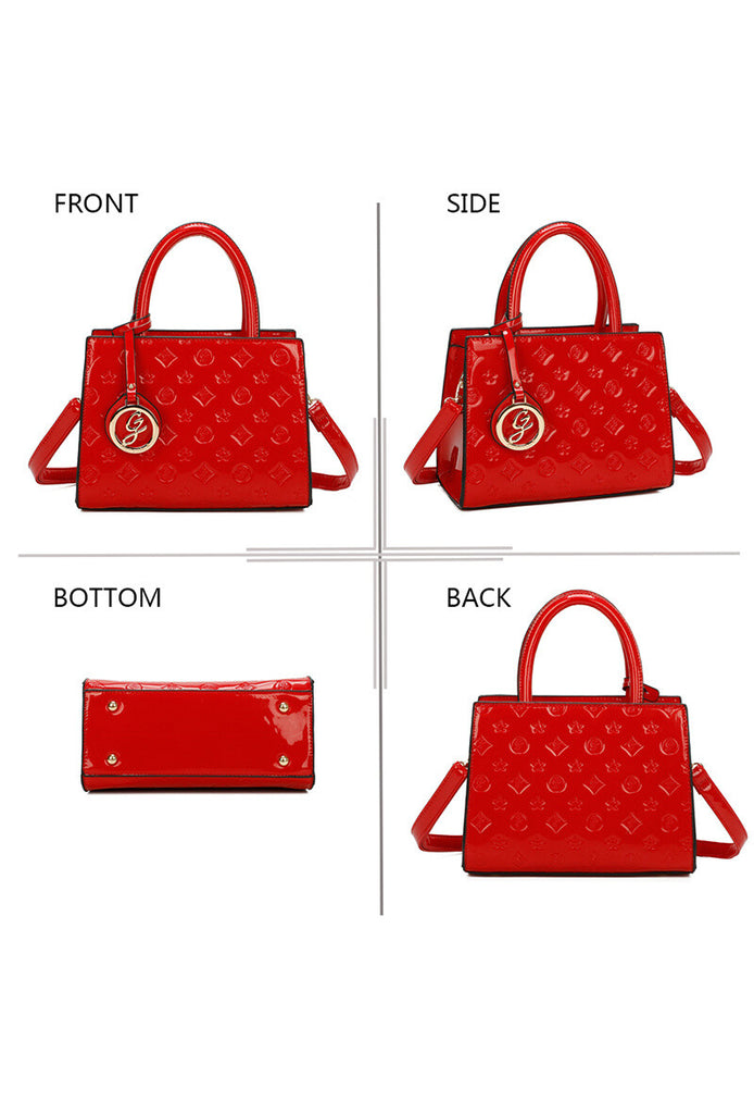 Women's Patent Leather Handbag Fashion Shoulder Bag Designer Purse Party Bags image 11