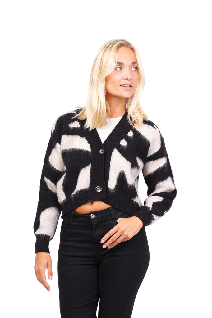 Womens Cardigan Soft Long Sleeve Spring Autumn Ladies Knitted Top Size 6-18 UK image 2