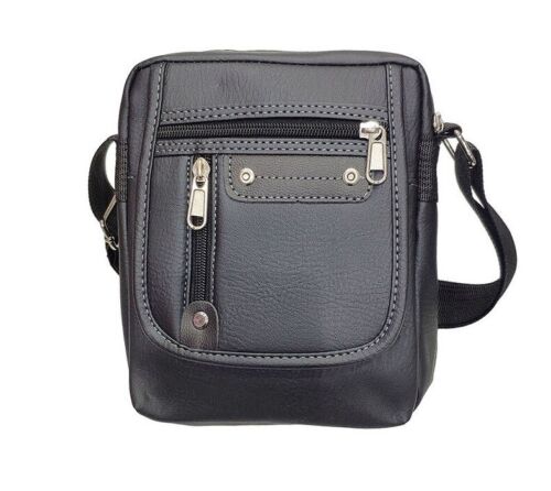 Men's Shoulder Bag Card Cash Holder Travel Holiday Bag Stylish Multi Pockets Bag image 0