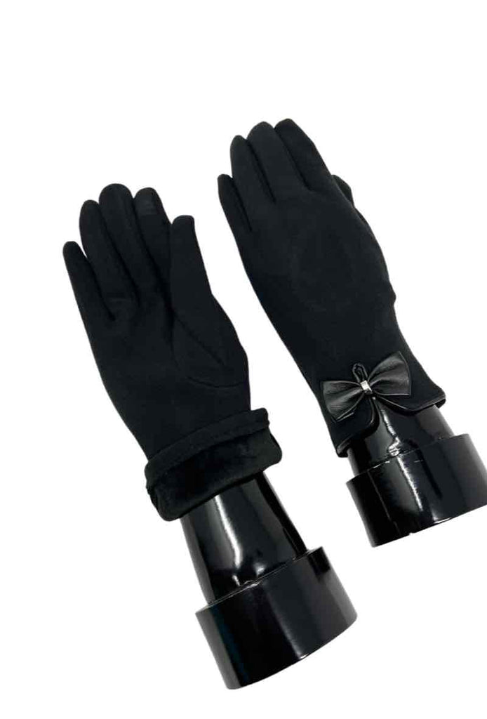 Women's Touch Gloves Nodes Bow Tie Stylish Warm Soft Winter Gloves image 3