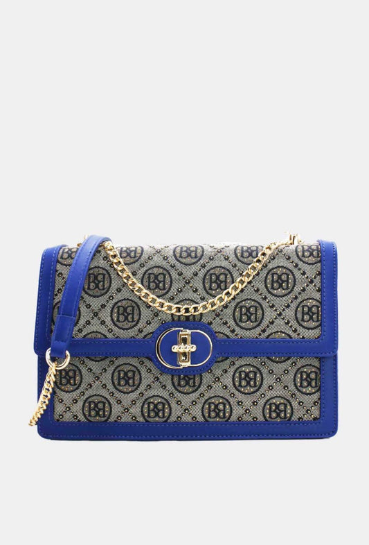 Ladies Bag Monogrammed Double Bag With Chain Shoulder Strap Luxury Bag image 0