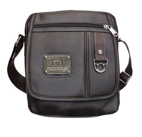 Men's Messenger Bag Large Shoulder Bag Travel Holiday Bag Multi Pockets Holder image 0