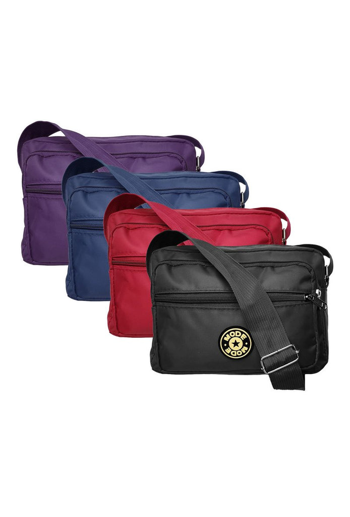 SOLID TEXTILE CROSSBODY BAG image 4