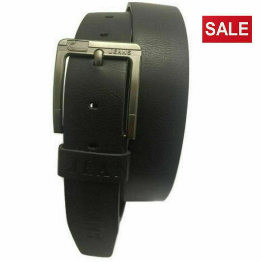 Men's Large Leather Belt Jeans Trousers Adjustable Big Size Belts Designer Belt image 0