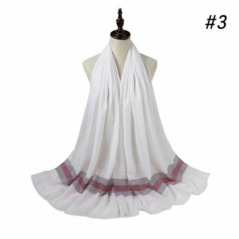 Ladies Scarf Check Print Wrap Shawl Scarves Poncho Oversized Light Womens Scarve image 4