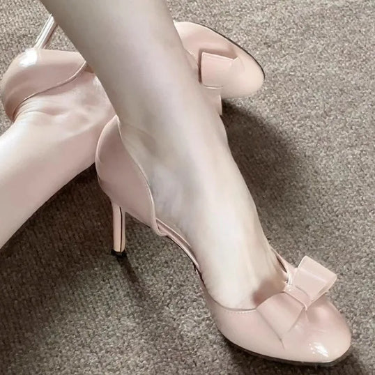 New Women's Bow Heels for Spring and Autumn 2025