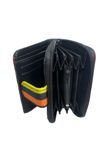 Womens Coin Purse Cash ID Wallet Pouch Multi Color Purse Waterproof Multi Pocket image 1