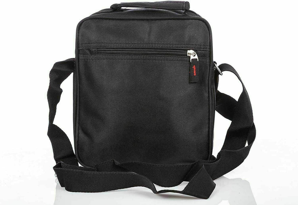 Ladies Mens Canvas Waterproof Work Satchel Utility Travel Holiday Gym Bag Black image 5