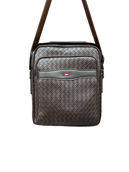Men Leather Handbags Shoulder Bags Messenger Business Bag Crossbody Bag image 0