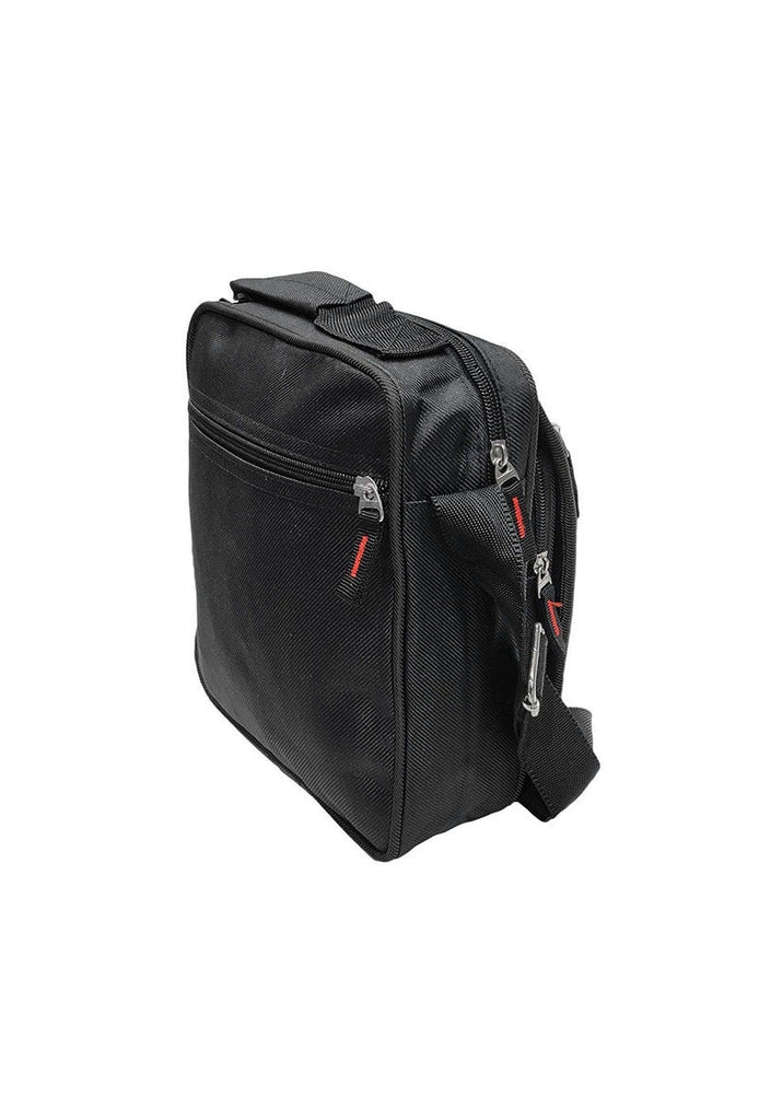 Unisex Canvas Shoulder Bag Travel Holiday Large Cross Body Flap Bag Handle Bag image 1