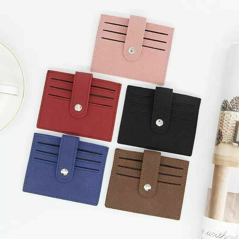 NEW Card Holder Cash Coin Purse Wallet Money Cards Holder Slim Pouch Pocket Case image 0