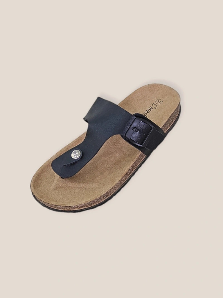 Ladies Mules Toe Post Sandals image 3