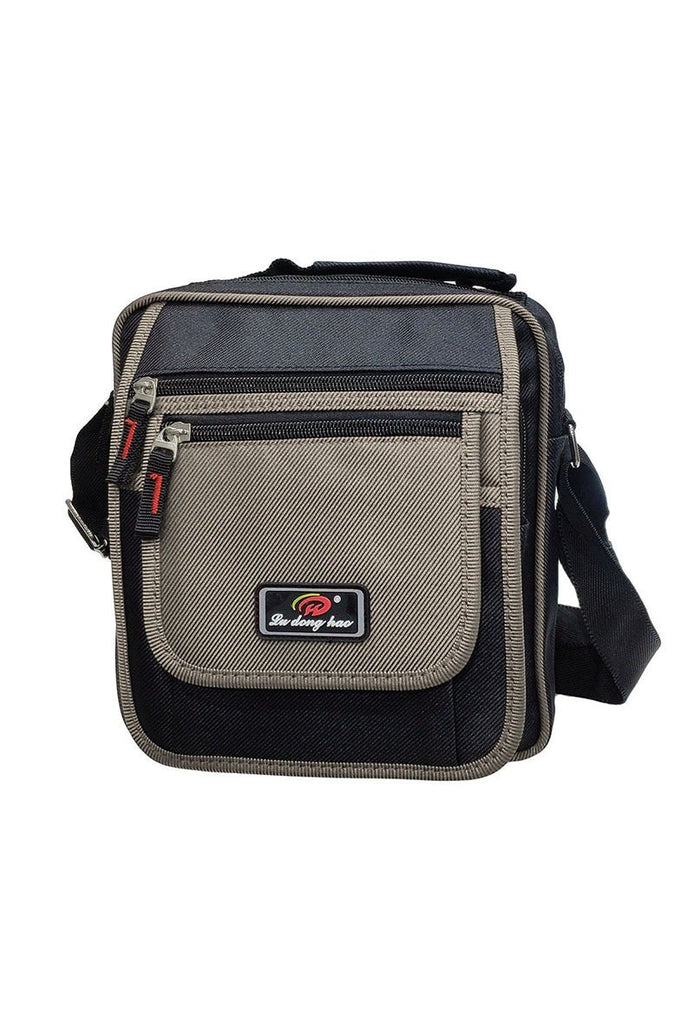 Unisex Canvas Shoulder Bag Travel Holiday Large Cross Body Flap Bag Handle Bag image 2