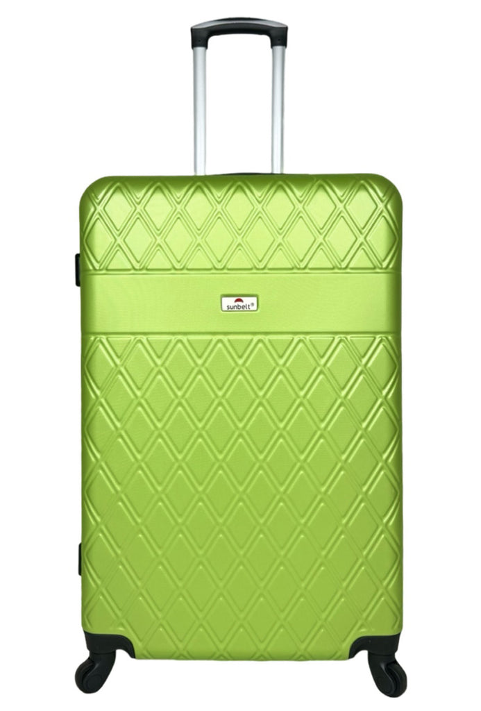 Set of 3 reinforced ABS suitcases cabin luggage travel bags lightweight 4 wheels image 10