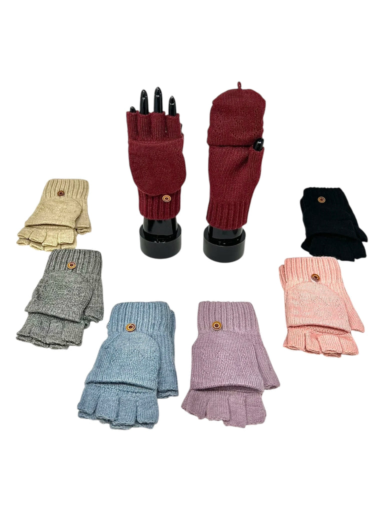 Ladies Mitten Gloves