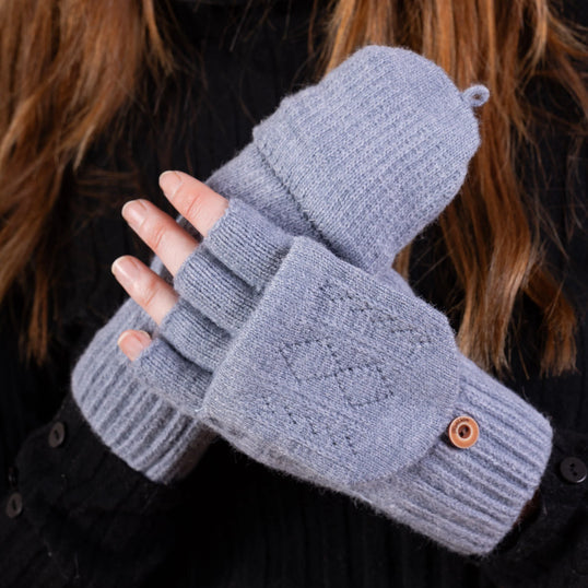 Ladies Mitten Gloves