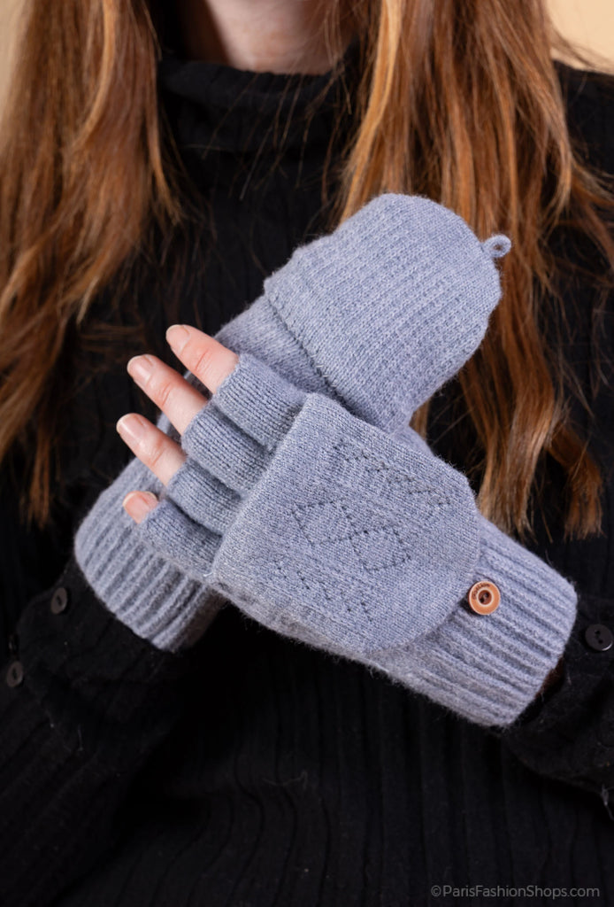 Ladies Mitten Gloves