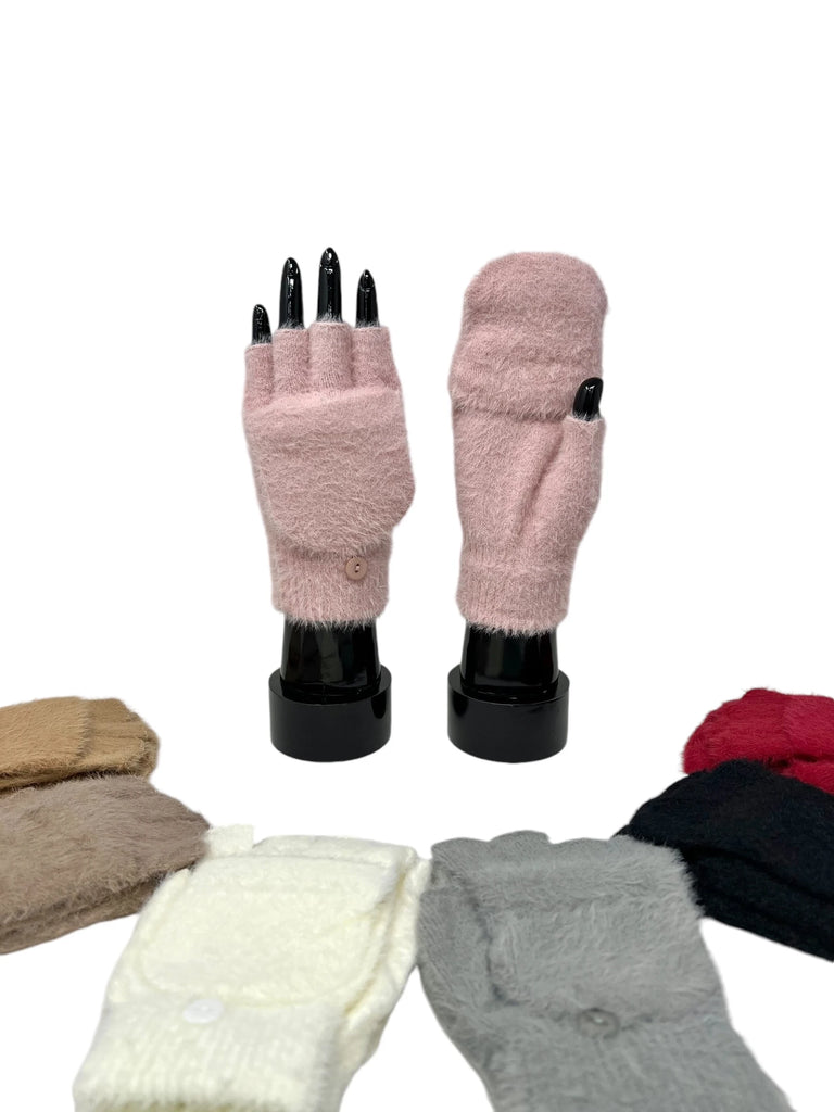 Ladies Mitten Gloves