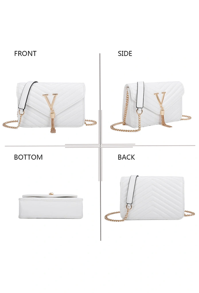 Gallantry quilted crossbody bag