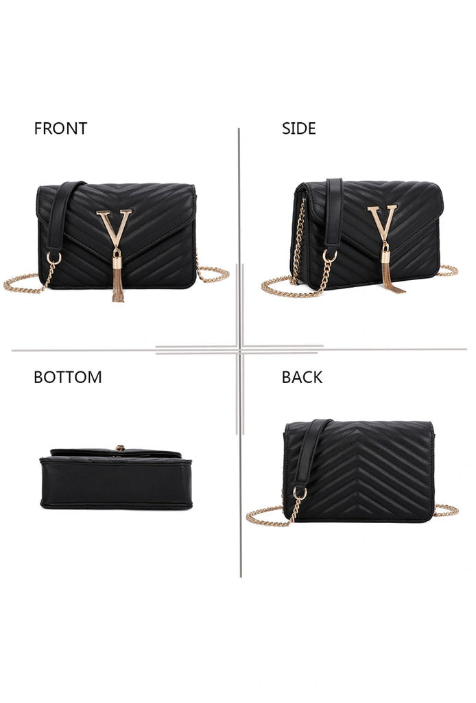 Gallantry quilted crossbody bag