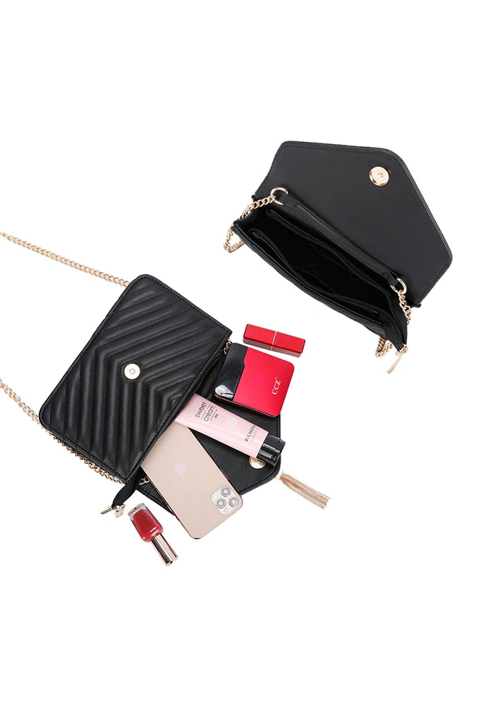 Gallantry quilted crossbody bag