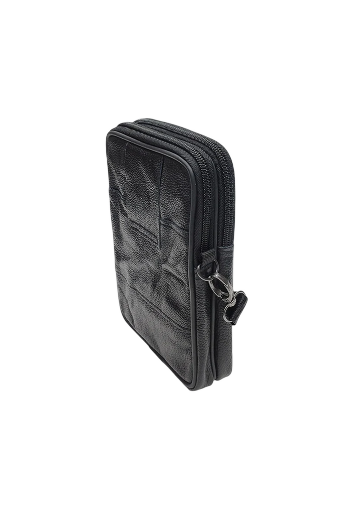 Men's Crossbody Belt Pouch Smartphone Adjustable Strap Wallet Phone Bag